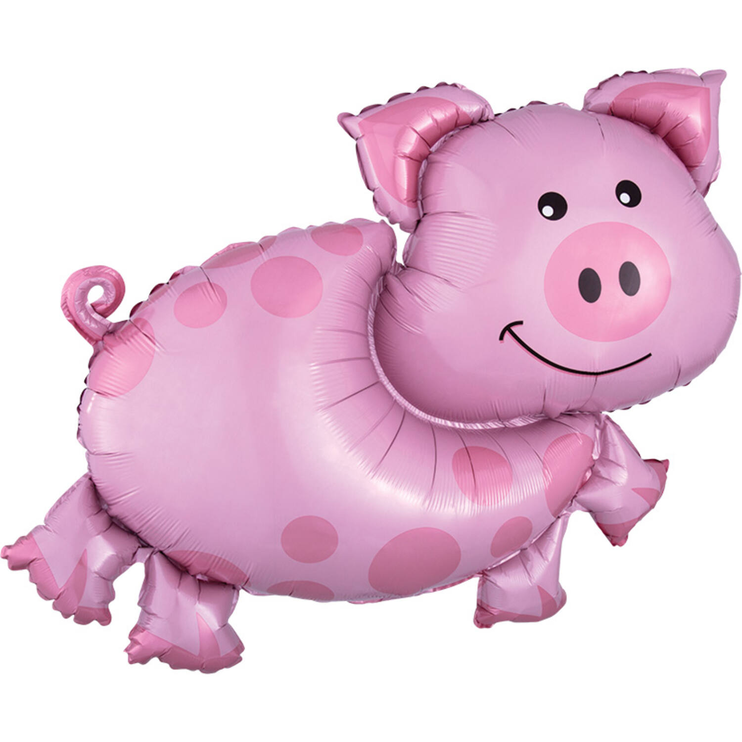 Foil Balloon - Shape - Happy Little Pig - 89 x 64 cm