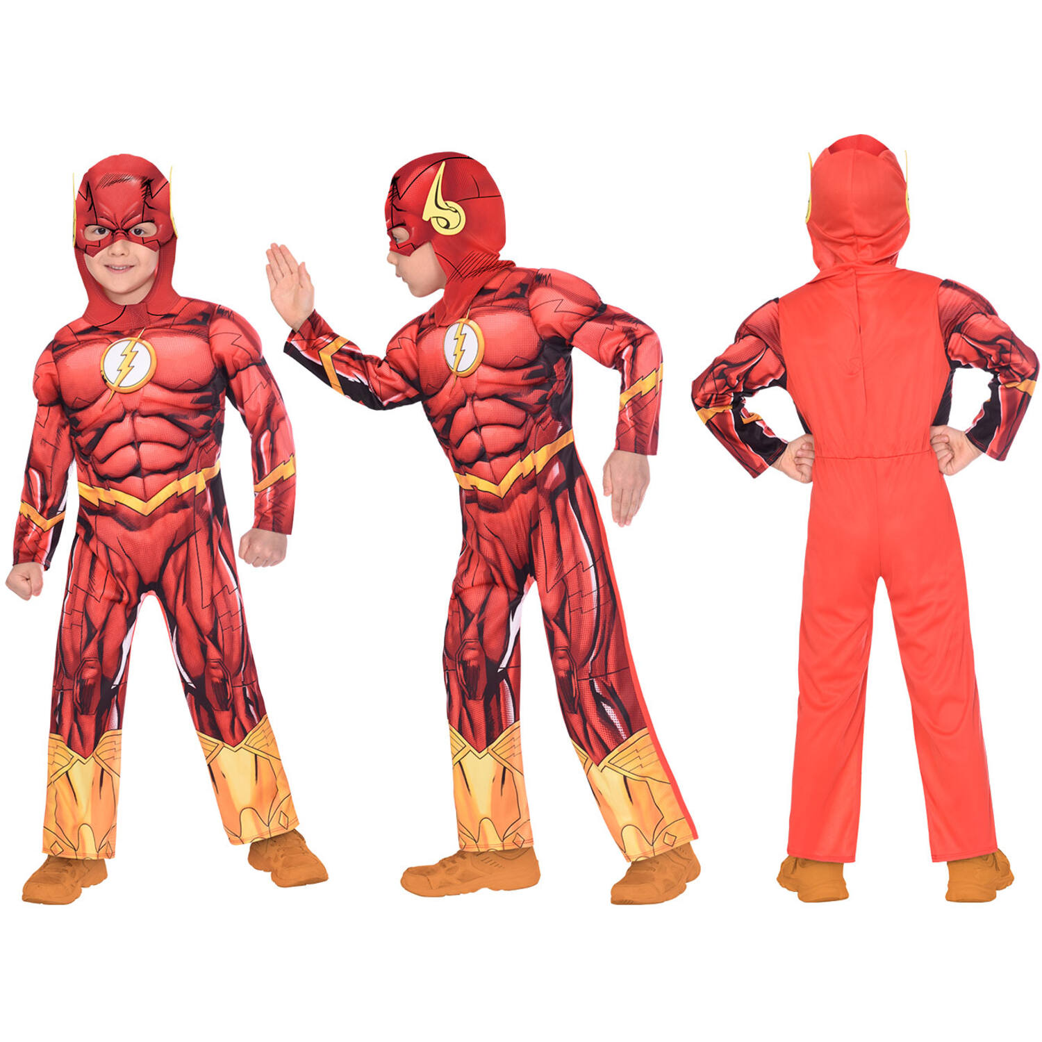 Child Costume The Flash 8-10 Years