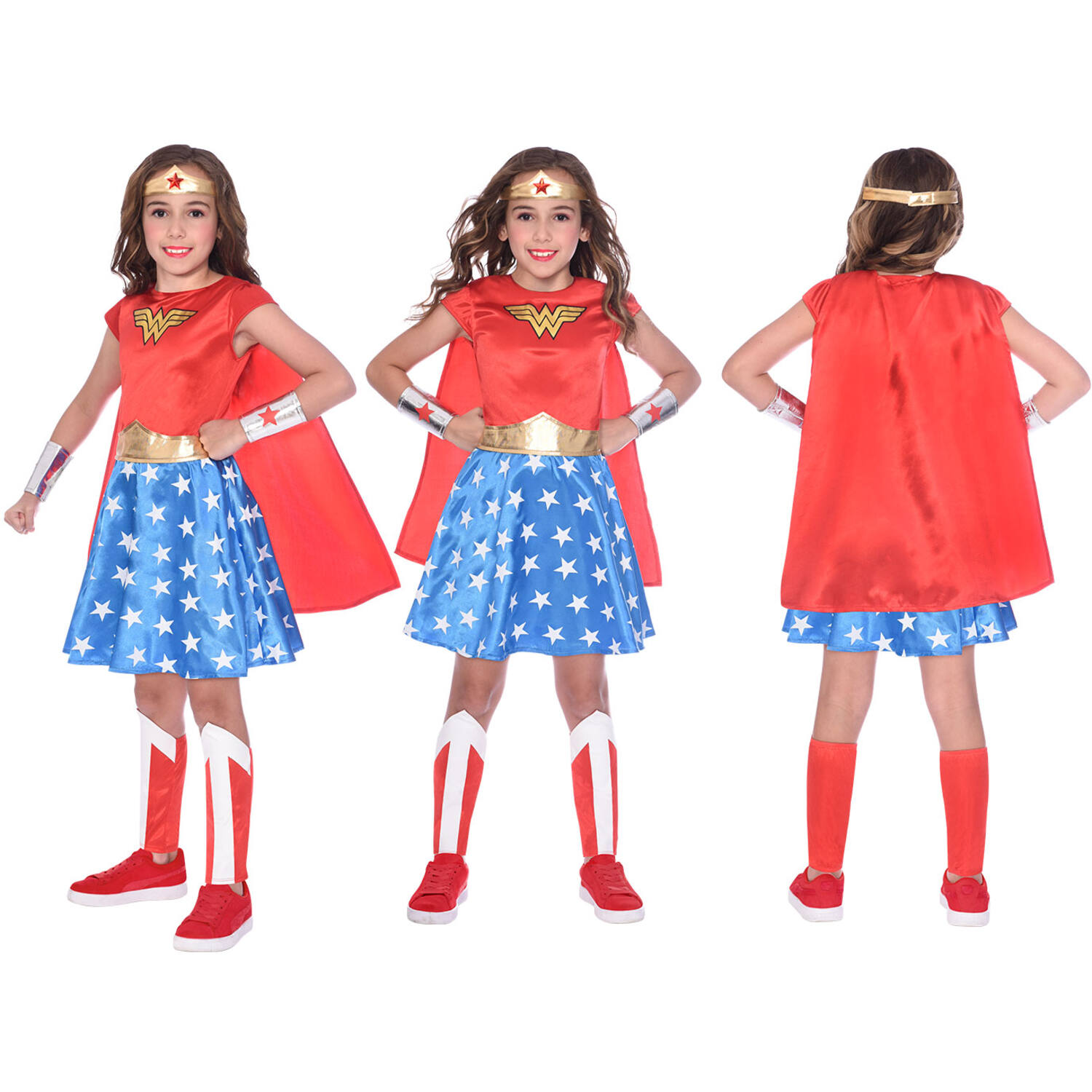 Child Costume Wonder Woman Classic 6-8 yrs