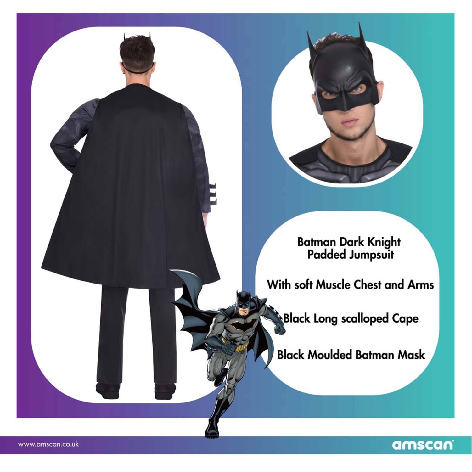 Adult Costume Dark Knight Rises Men XL