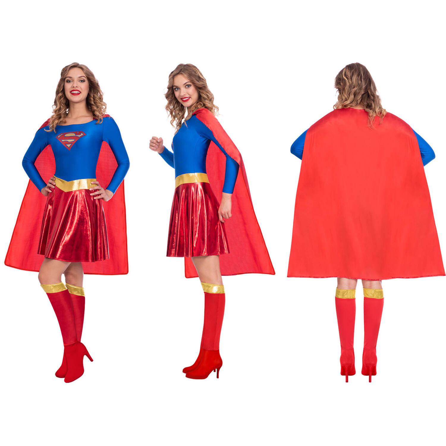 Adult Costume Supergirl Classic M