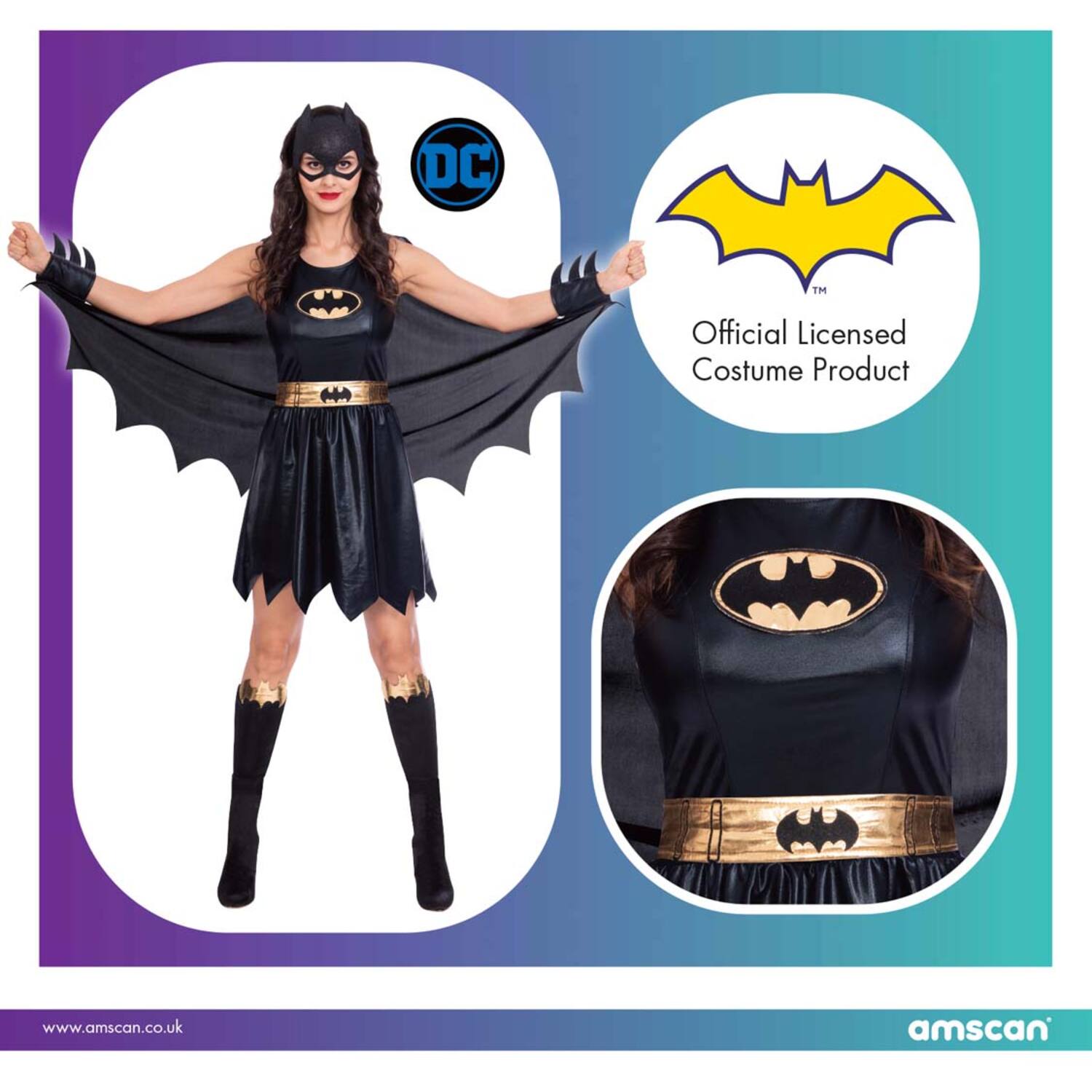 Adult Costume Batgirl Classic Size M