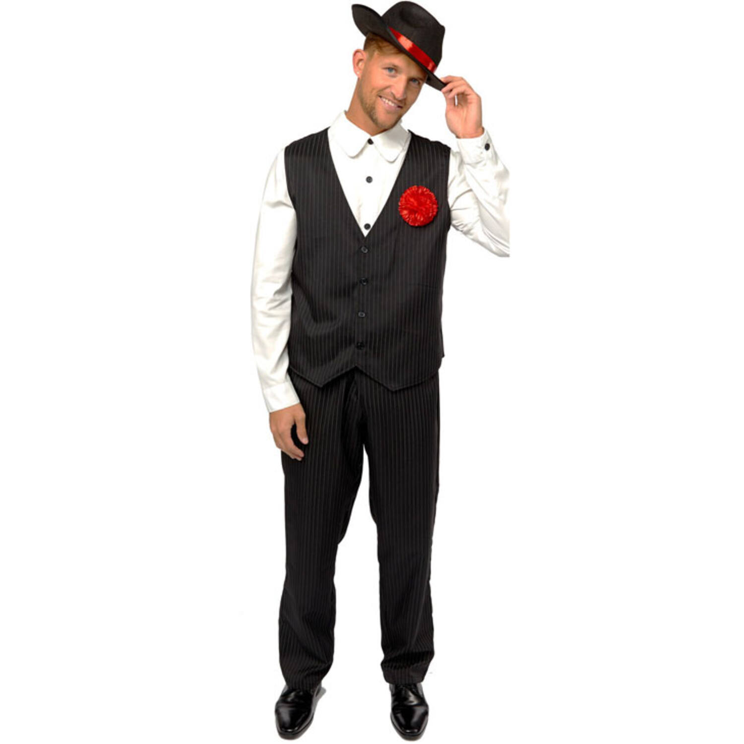 Adult Costume Gangster Man Size XL