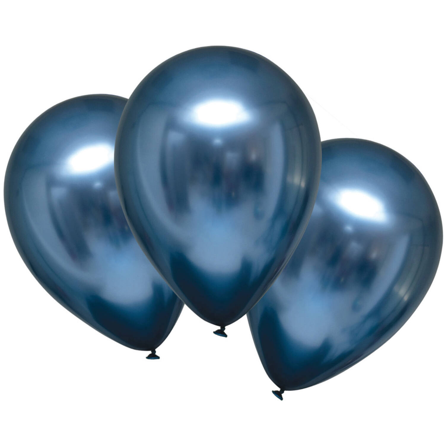 6 Latex Balloons Satin Luxe Azure 27.5cm/11"