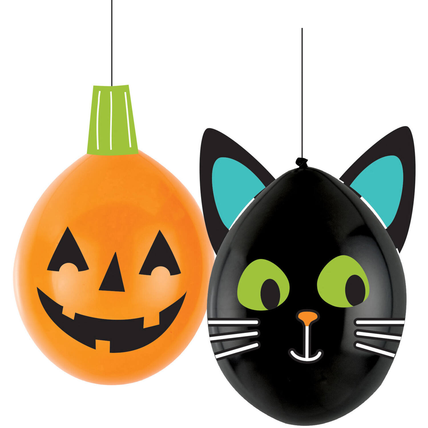 DIY Latex Balloons 12" Hallo-ween Friends