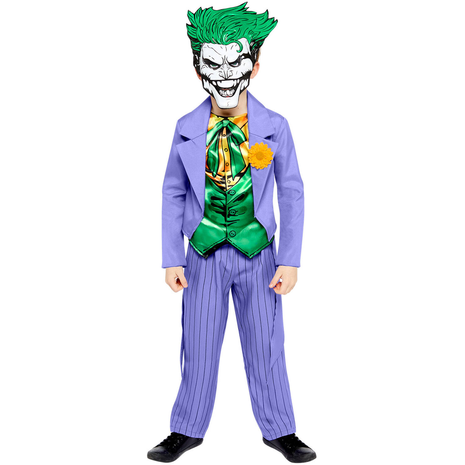 Child Costume Joker Comic 6-8 yrs