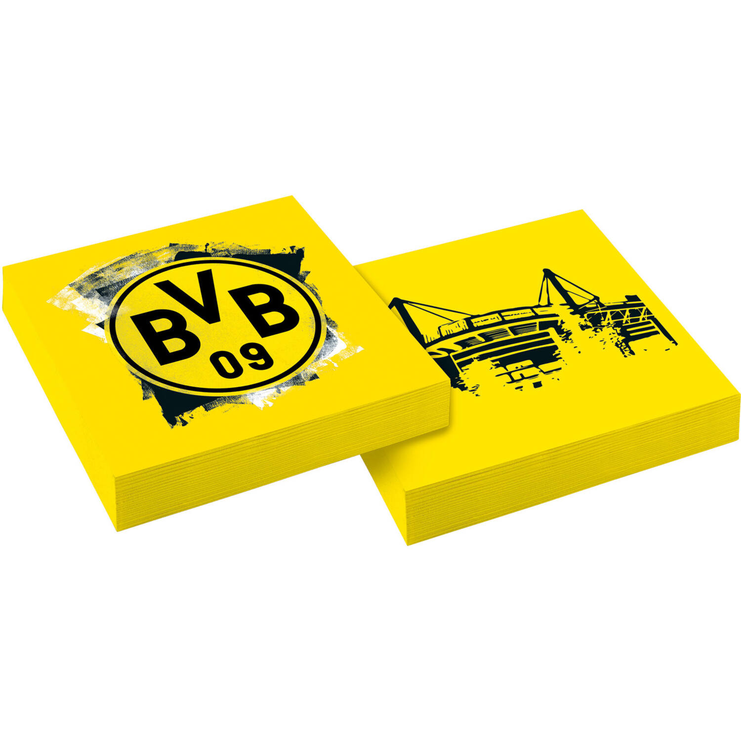 20 Napkins BVB Dortmund 33 x 33 cm