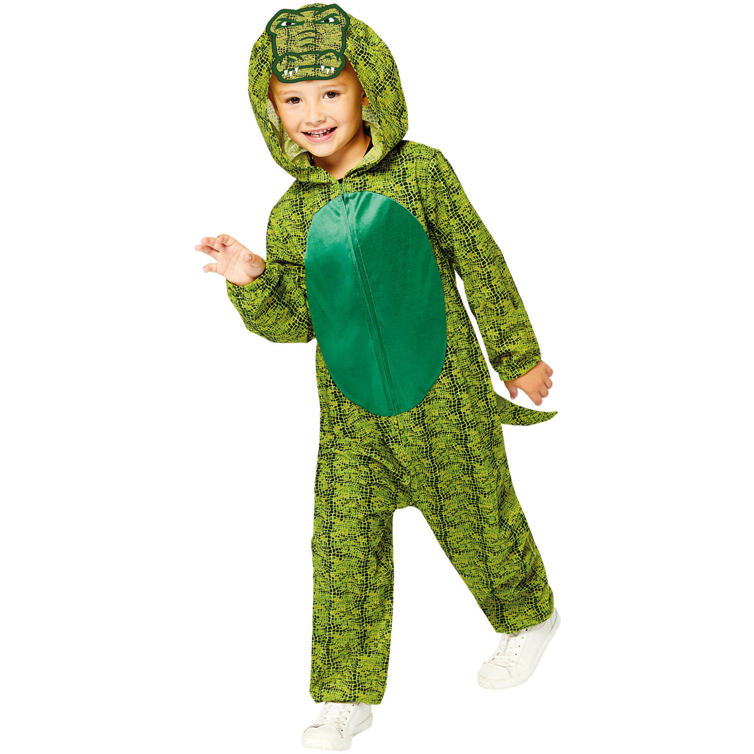 Child Costume Crocodile Onesie Age 8-10 Years