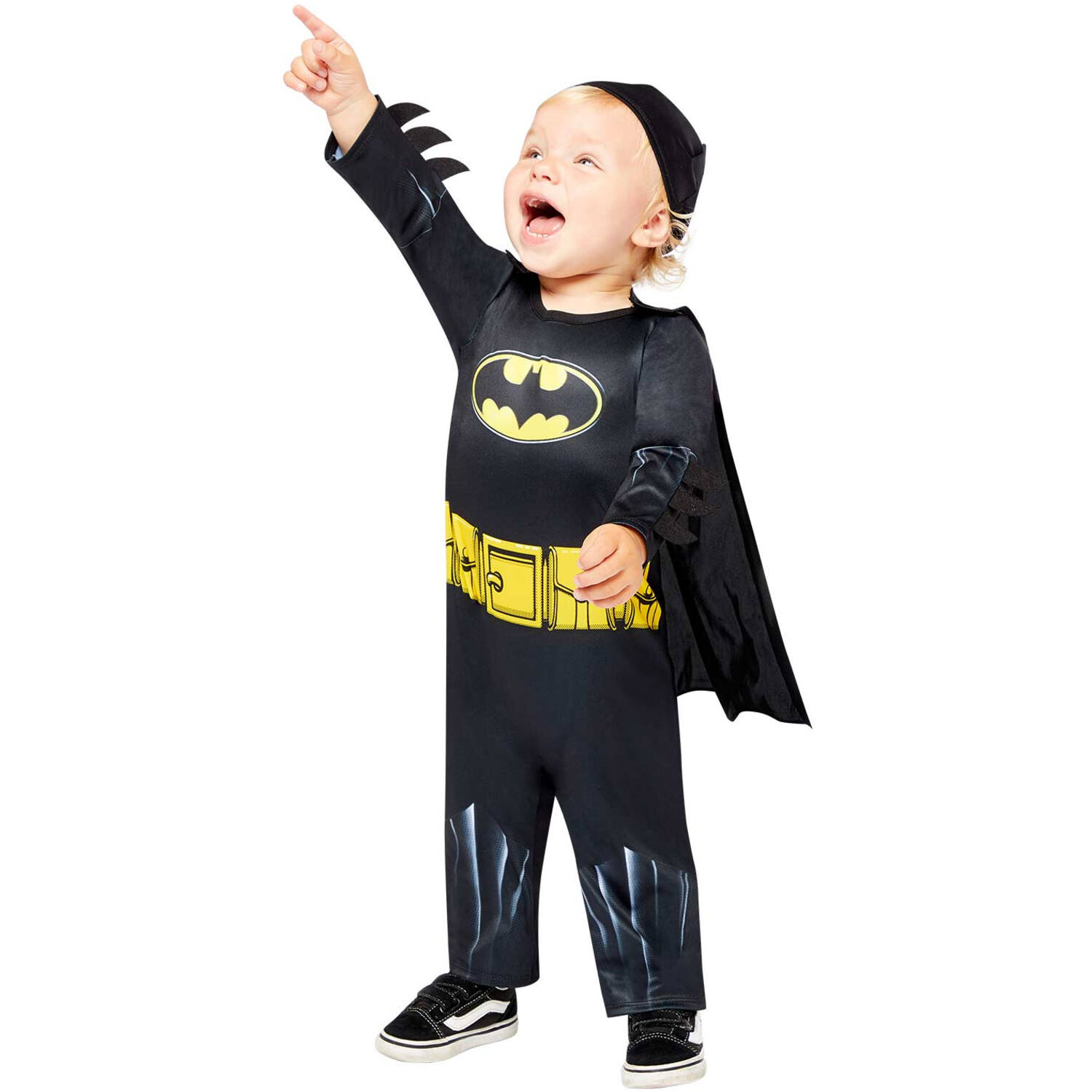 Child Costume Black Batman 6-12 mths