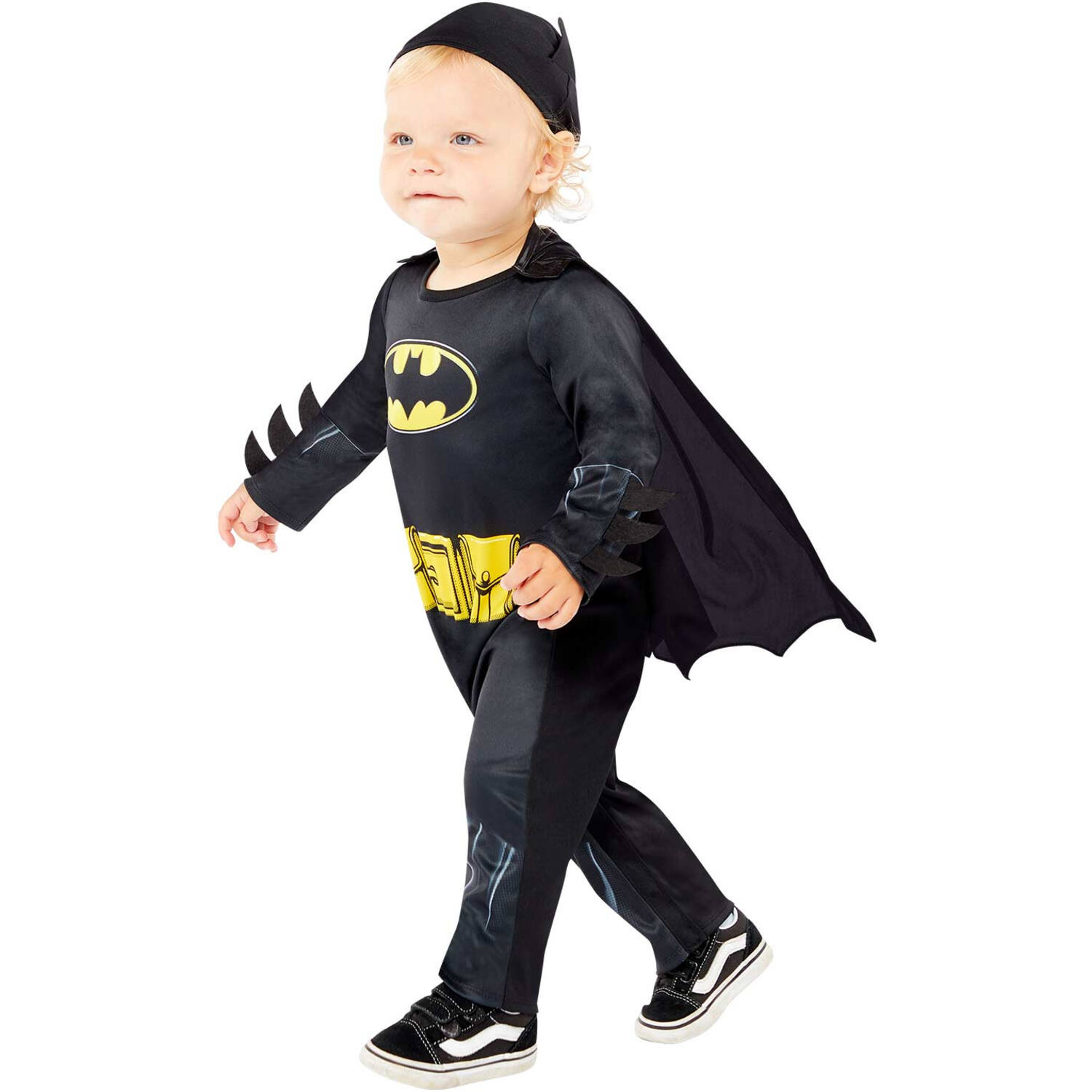 Child Costume Black Batman 6-12 mths