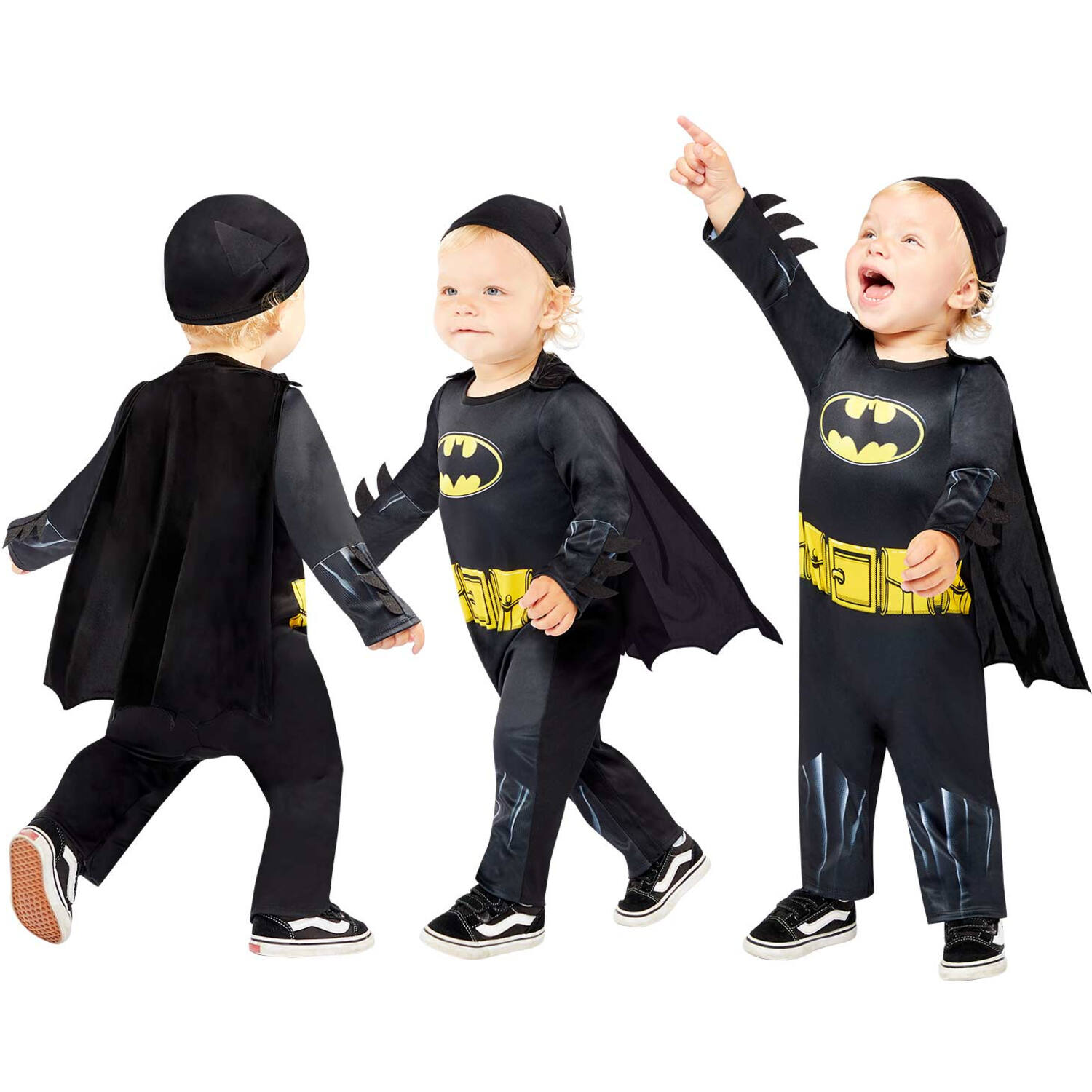 Child Costume Black Batman 12-18 mths