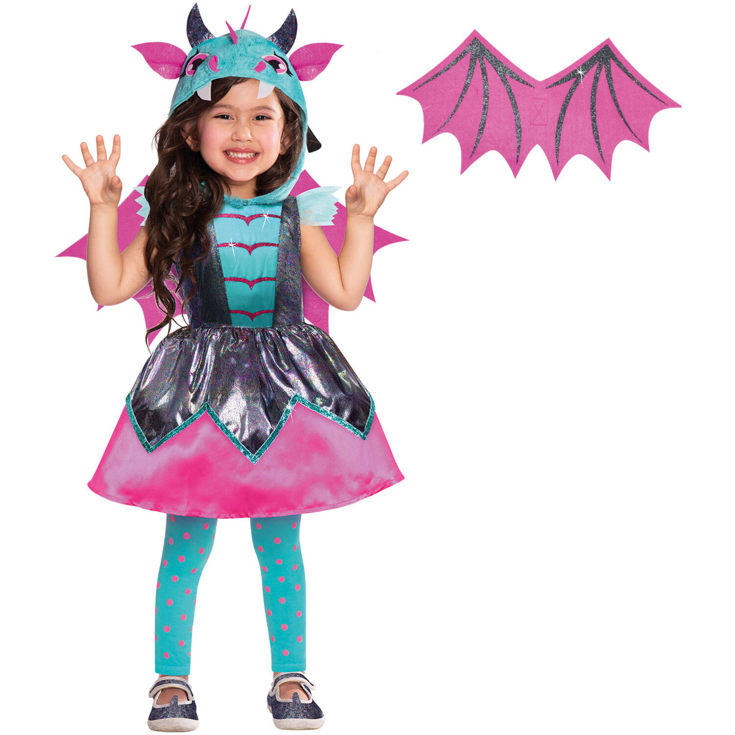 Child Costume Little Mystic Dragon Age 8-10 Years