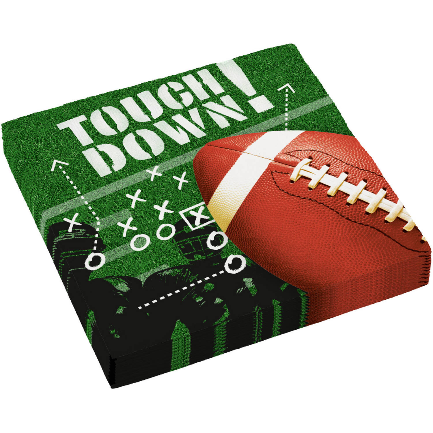 16 Napkins Touchdown! 33 x 33 cm