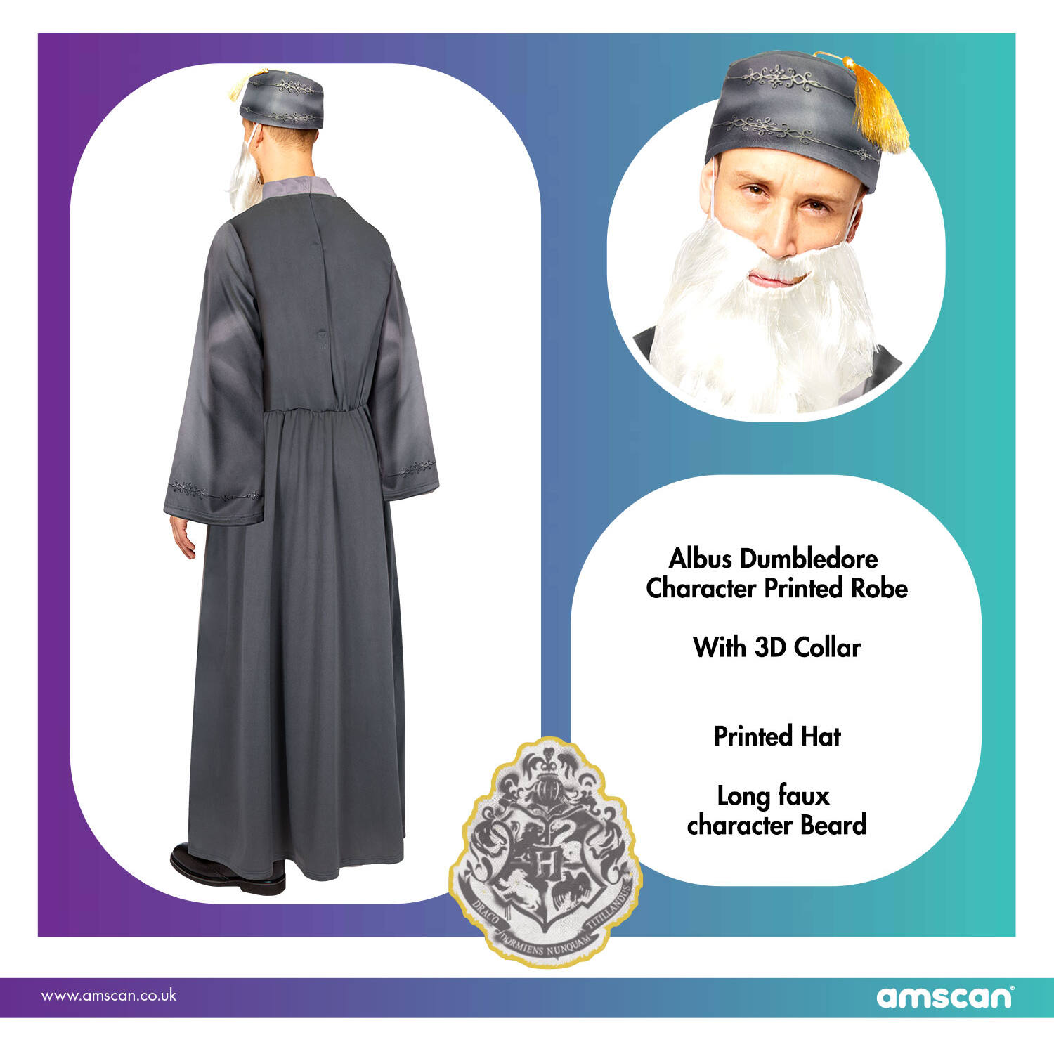 Adult Costume Dumbledore Size XL