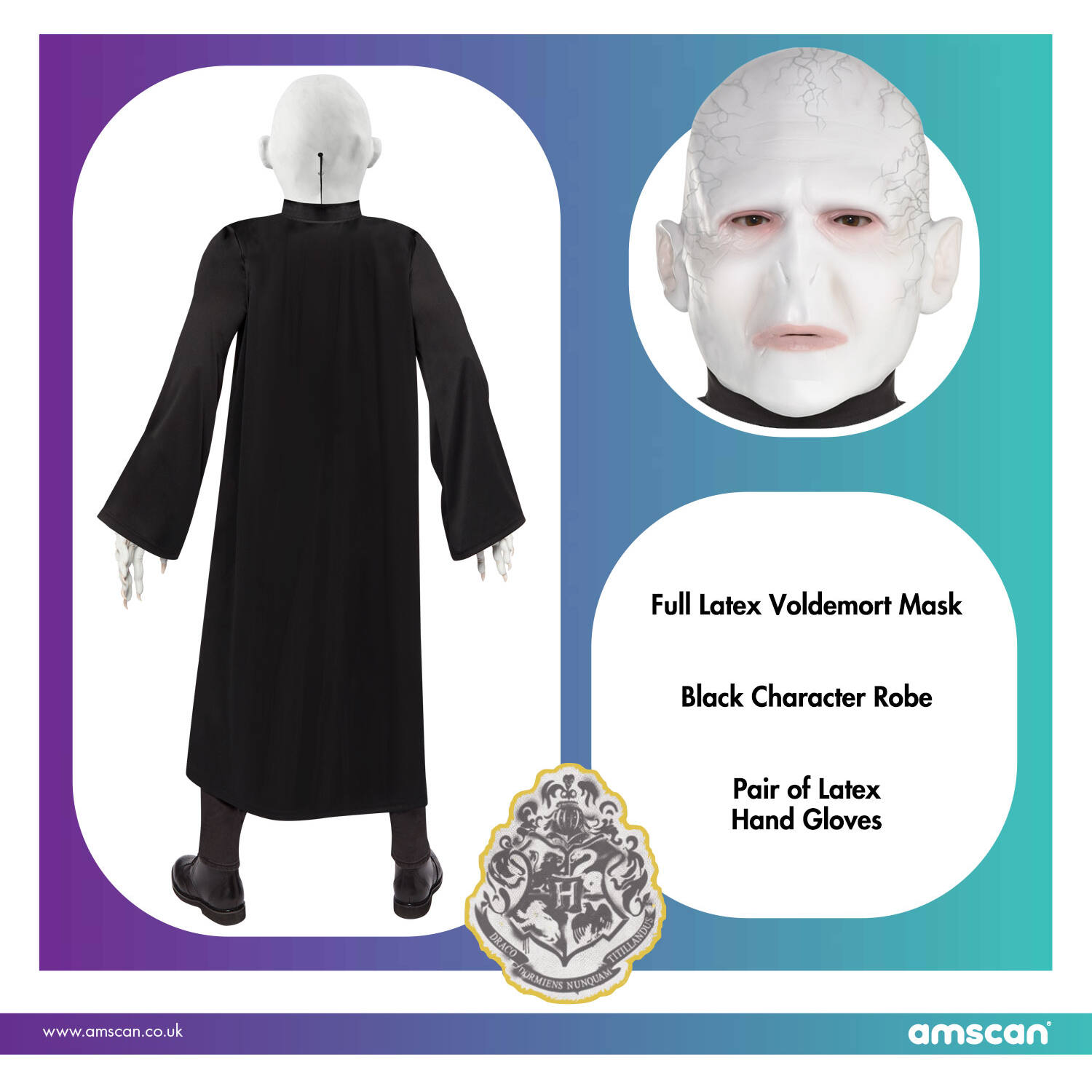 Adult Costume Voldemort Size XL