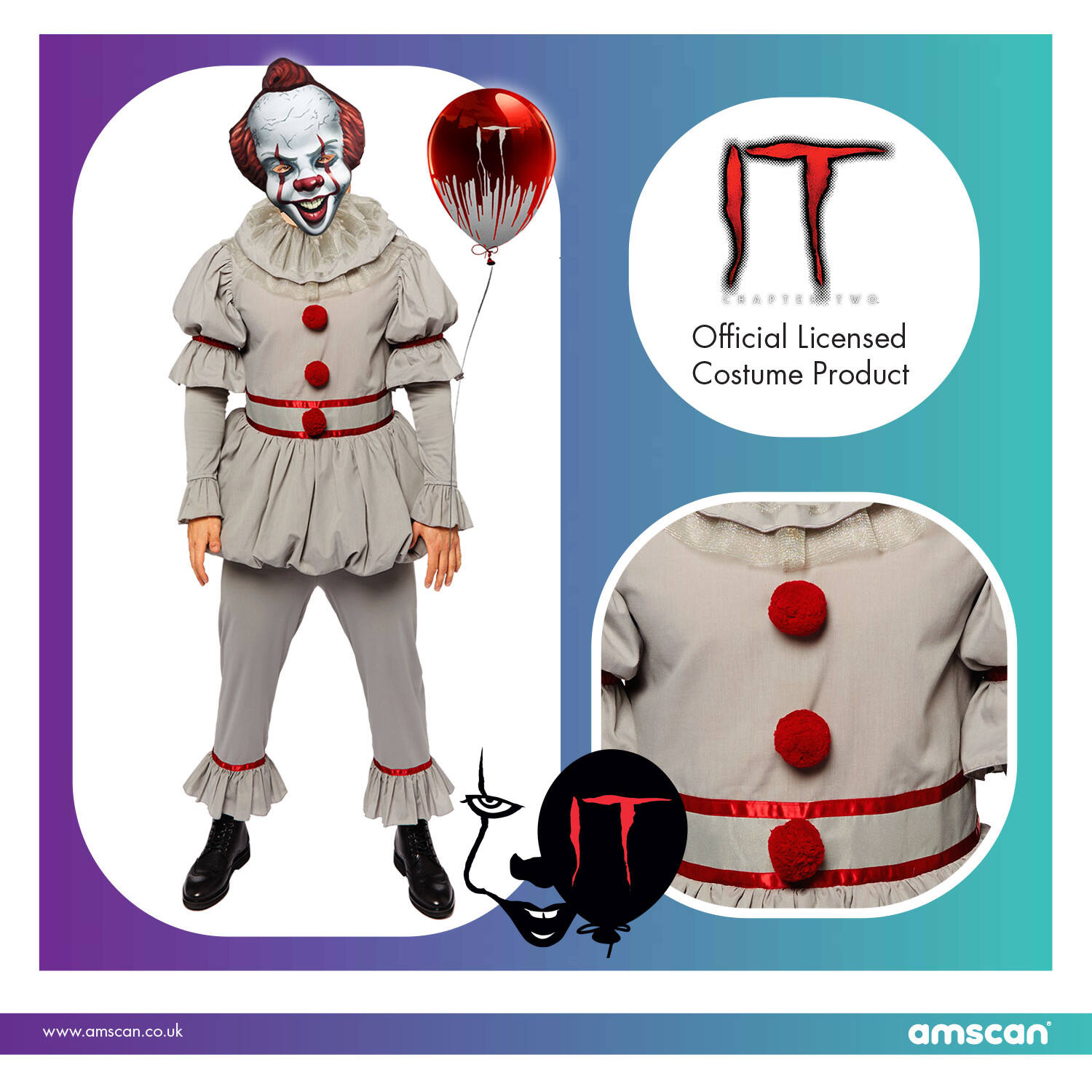 Adult Costume IT Mens Size L