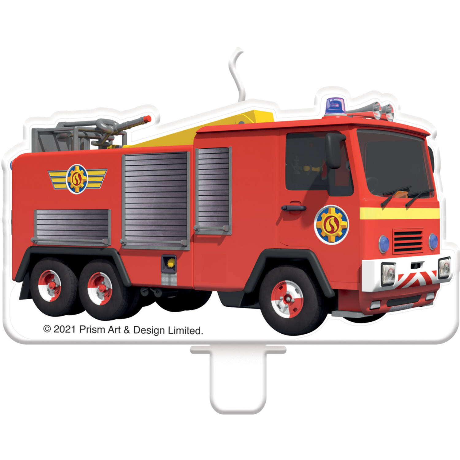 Character Candle Fireman Sam 9,1 x 4,9 cm