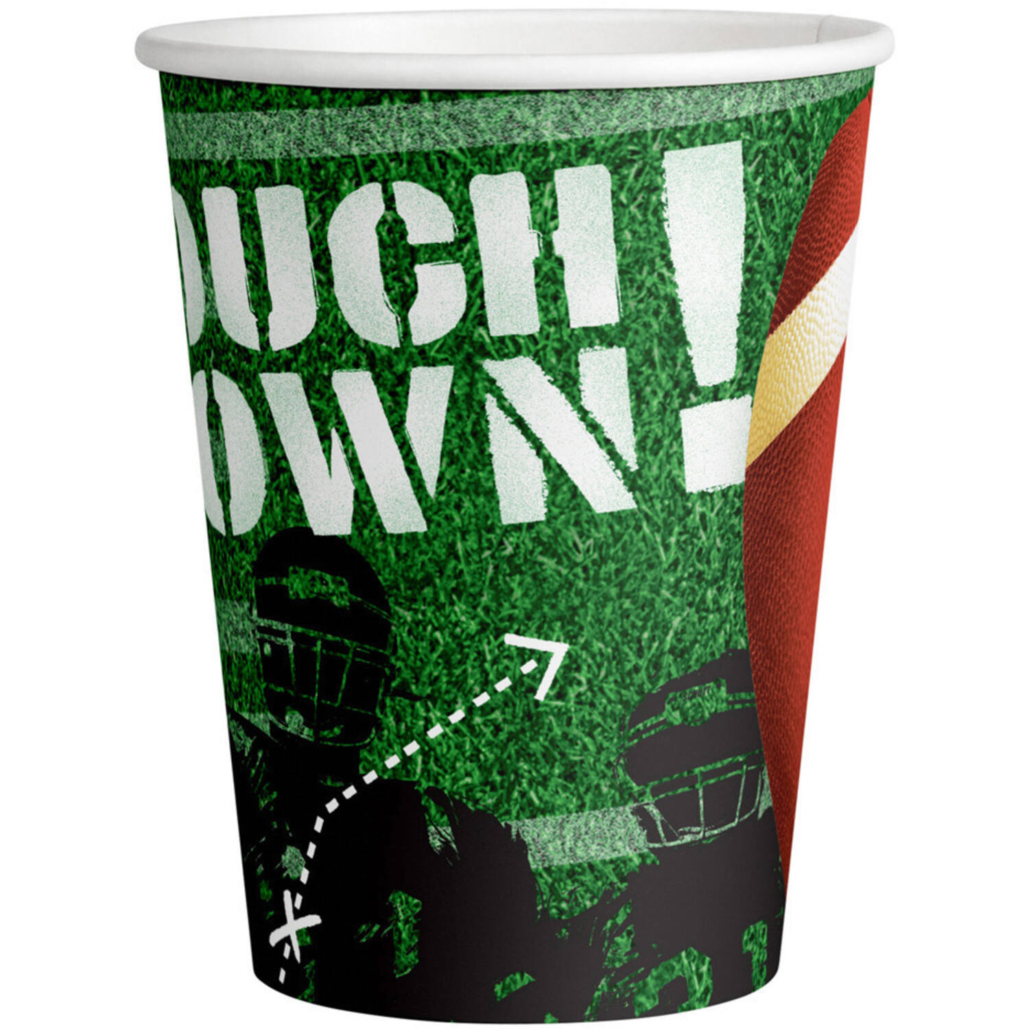 8 Cups Touchdown! Paper 250 ml
