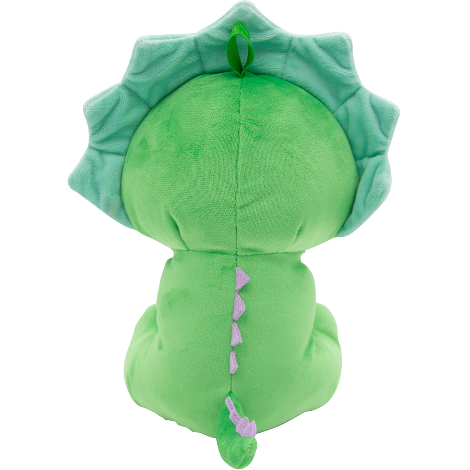 2-in-1 plush toy balloon weight dinosaur with loop 21cm, 170g