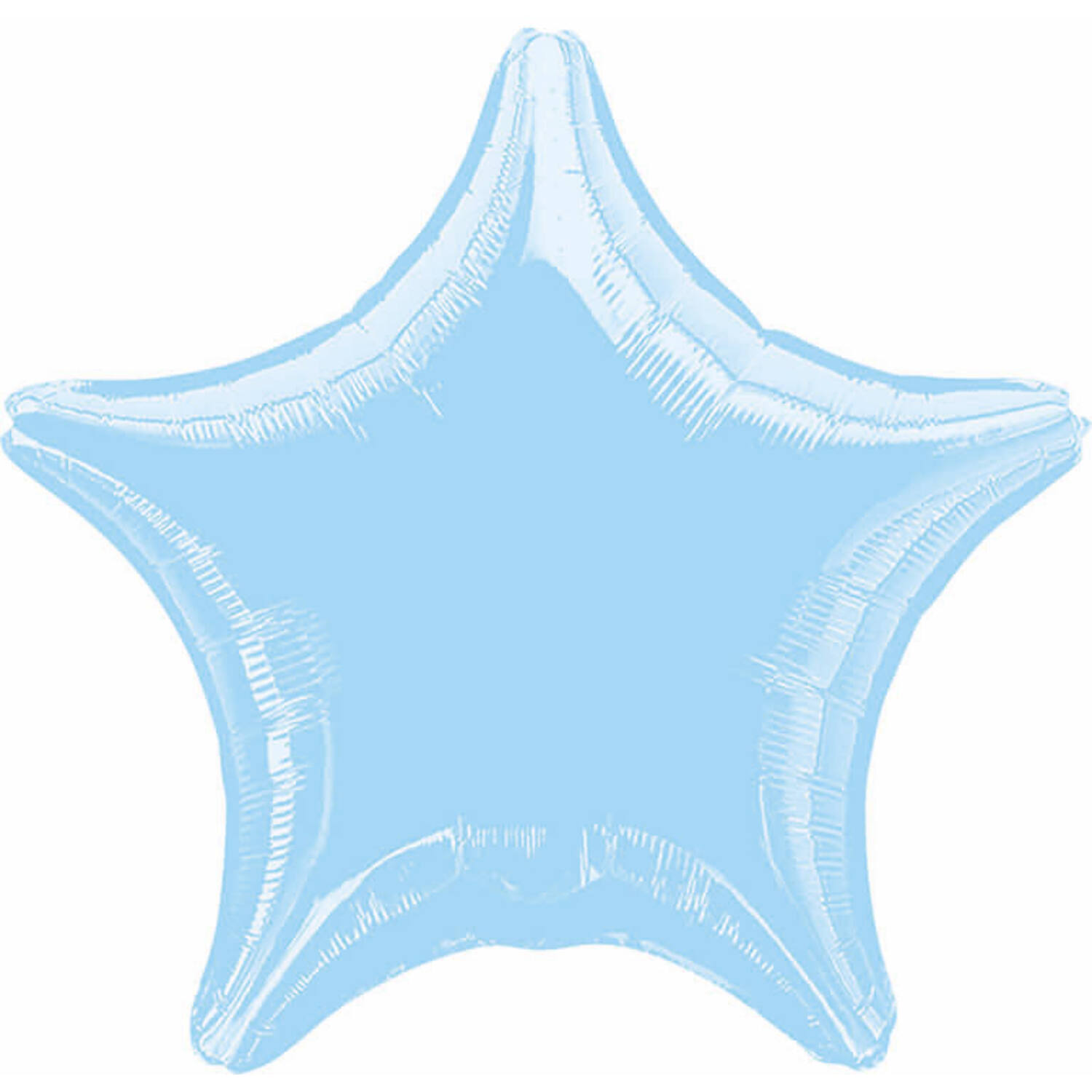 19in/48cm Star Metallic Pearl Pastel Blue