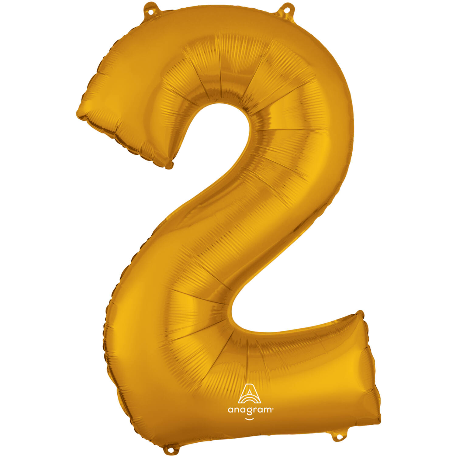 34in/86cm Number 2 Gold