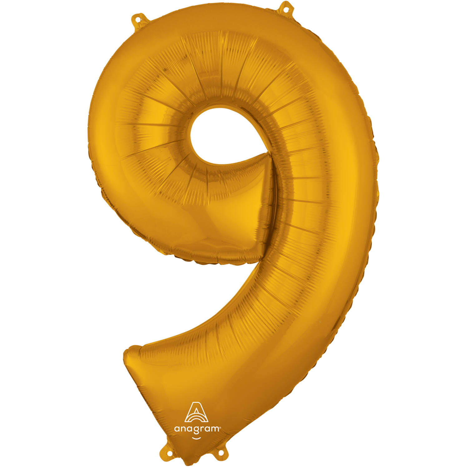 34in/86cm Number 9 Gold
