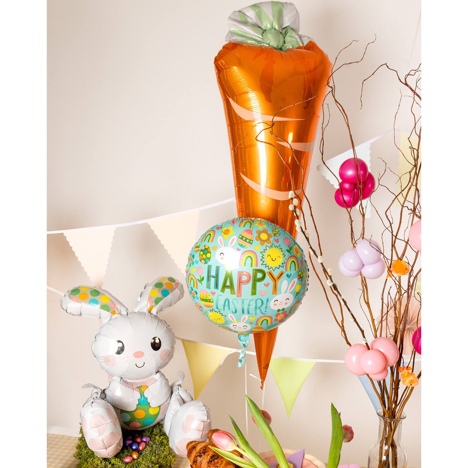 Foil Balloon - Shape - Carrot