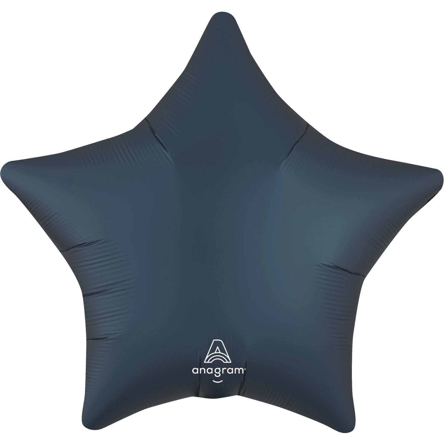 Foil Balloon - Shape Star - Satin - Dark Blue - 48 cm