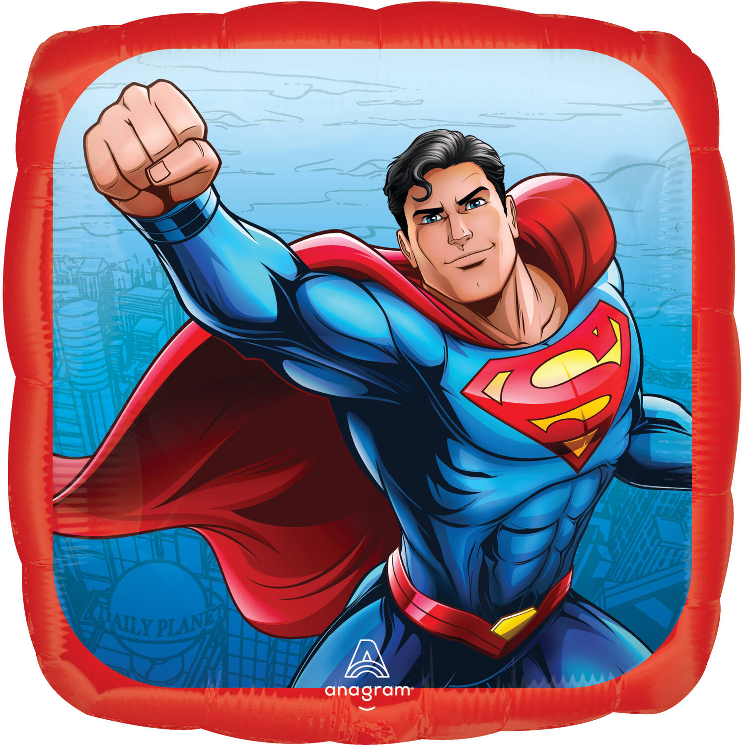 18in/45cm Square Superman