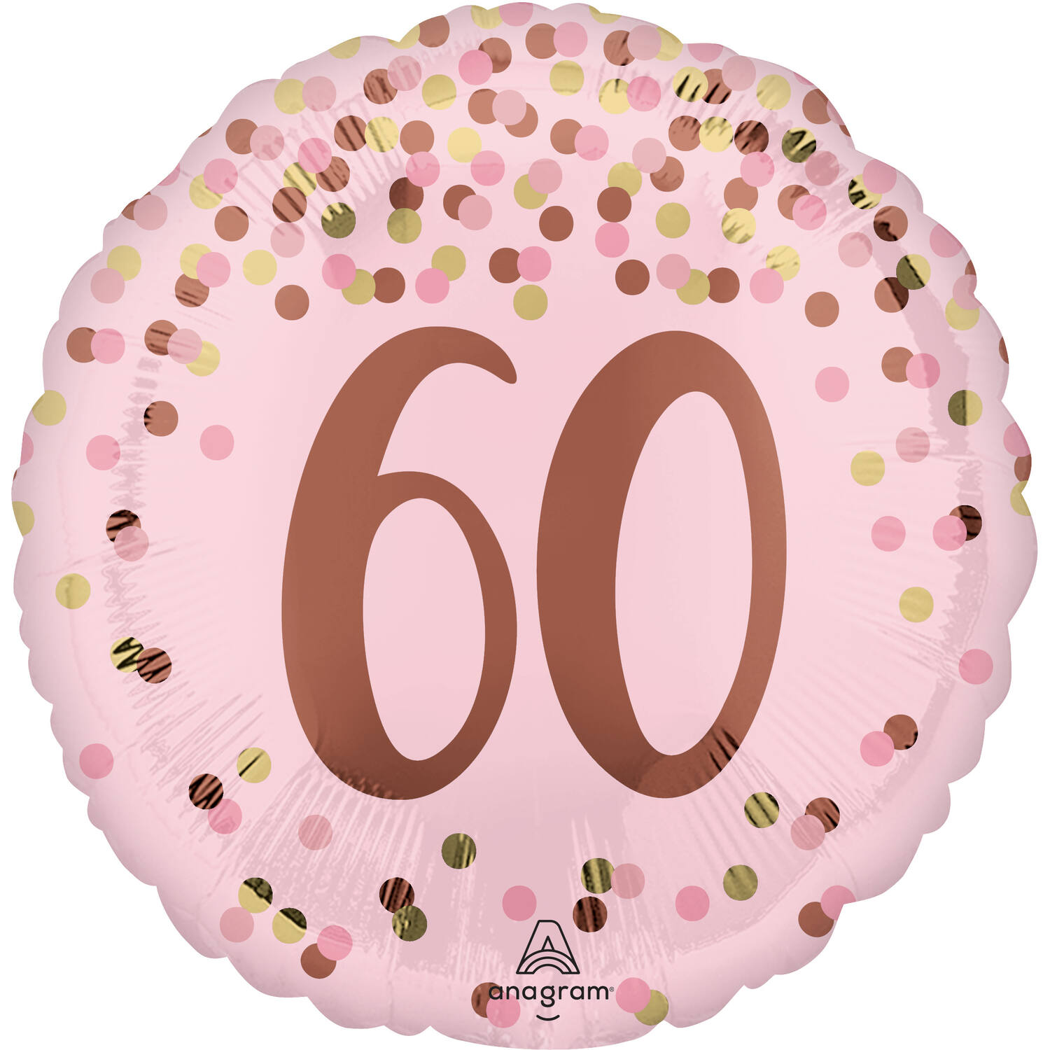 18in/45cm Pretty Pink 60th Bday