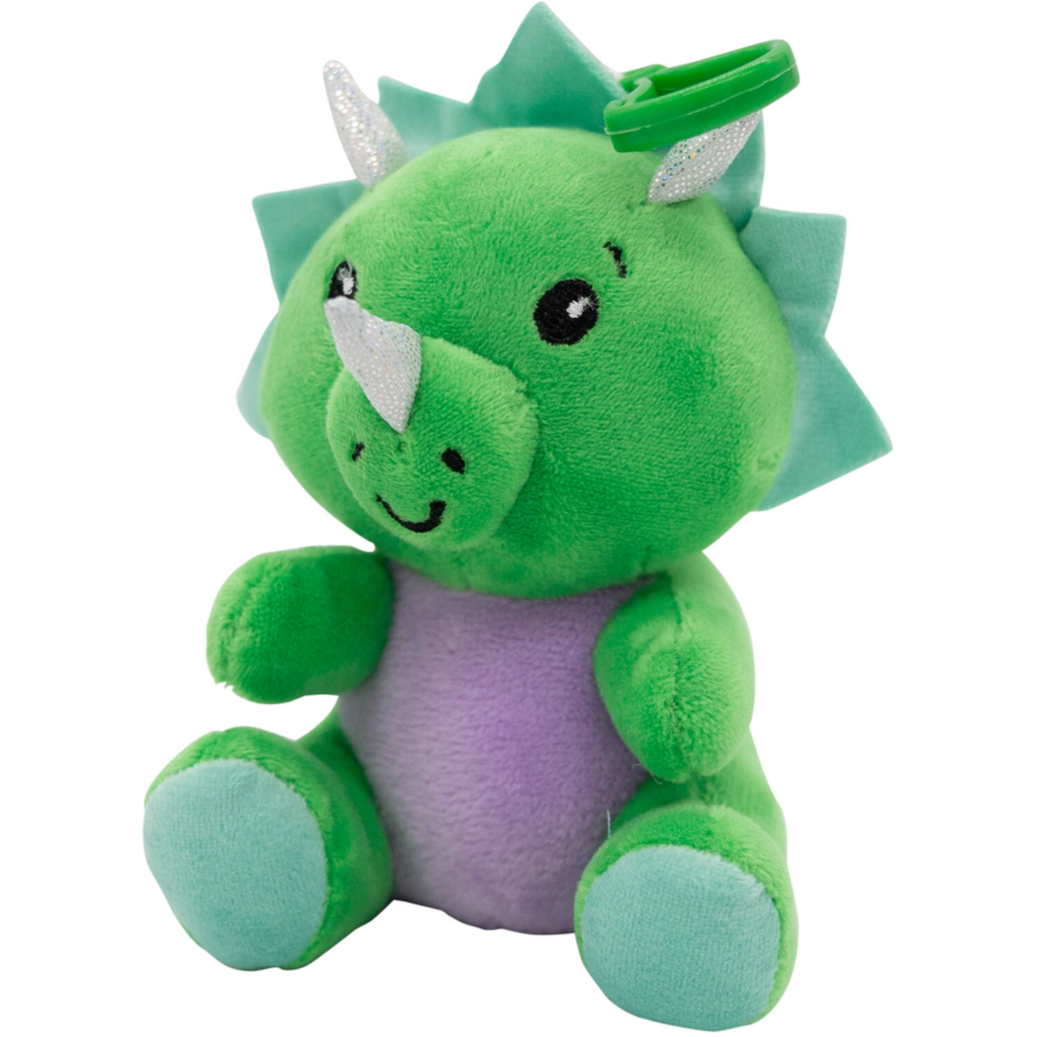2-in-1 plush toy balloon weight dinosaur with hook 11cm, 90g