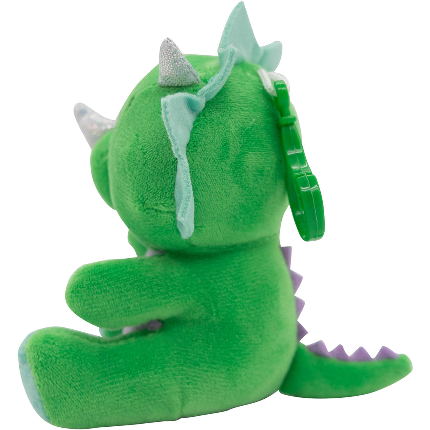 2-in-1 plush toy balloon weight dinosaur with hook 11cm, 90g