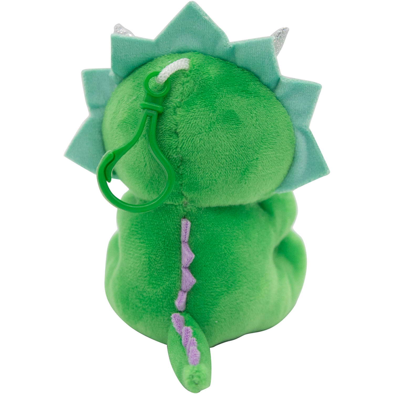 2-in-1 plush toy balloon weight dinosaur with hook 11cm, 90g