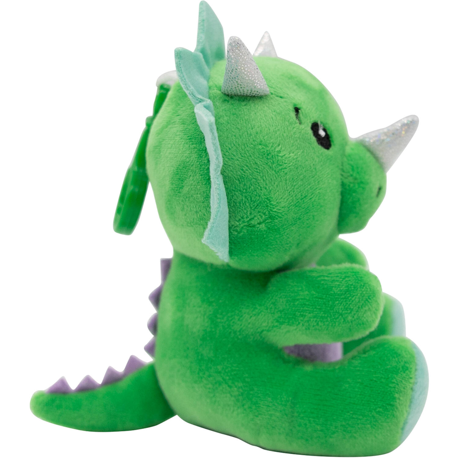 2-in-1 plush toy balloon weight dinosaur with hook 11cm, 90g
