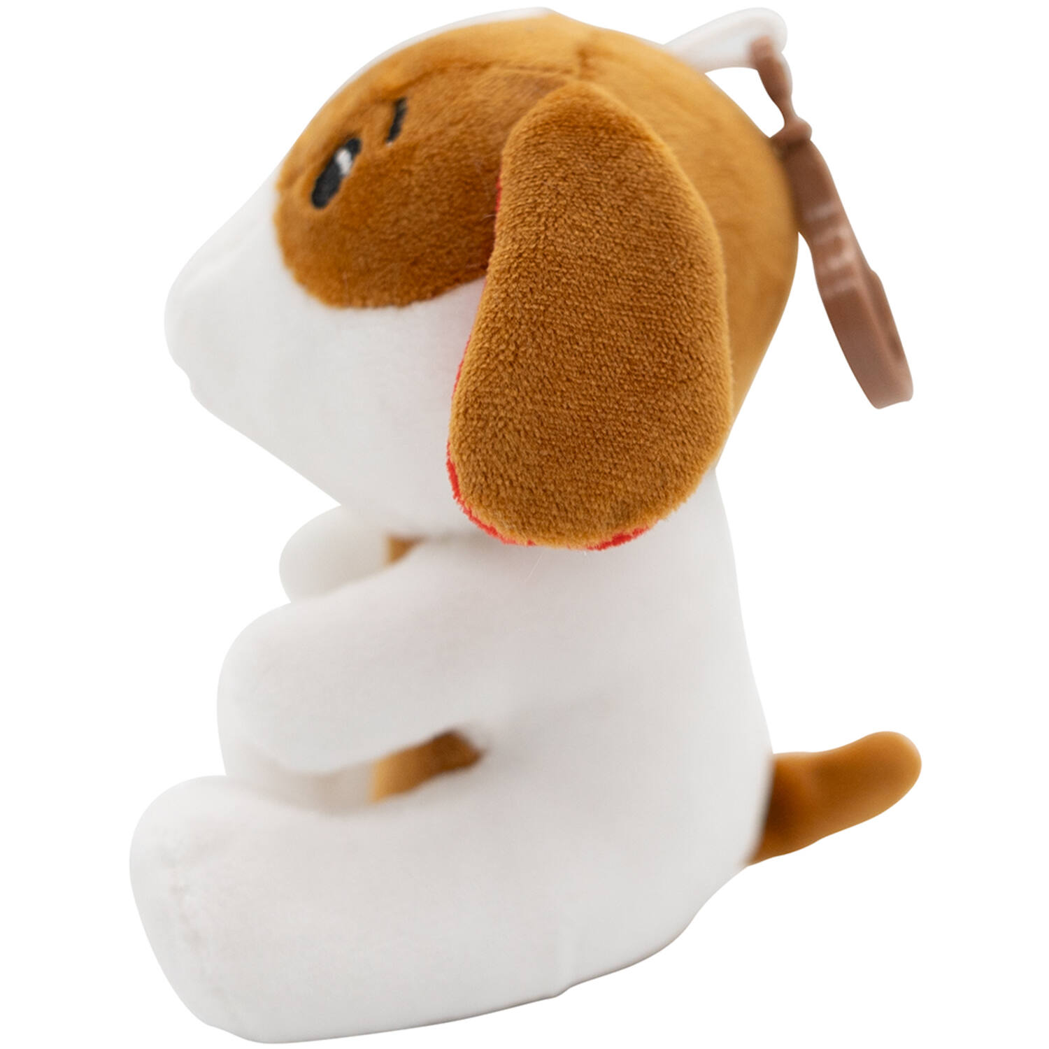 2-in-1 plush toy balloon weight dog with hook, 11cm, 90g