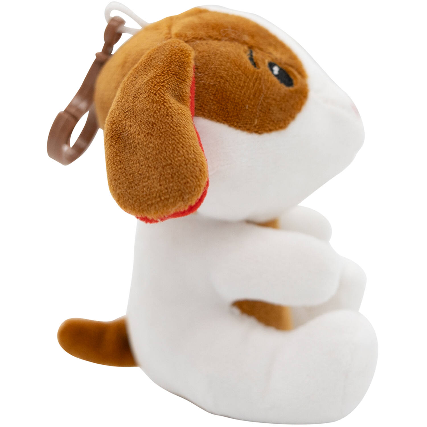 2-in-1 plush toy balloon weight dog with hook, 11cm, 90g