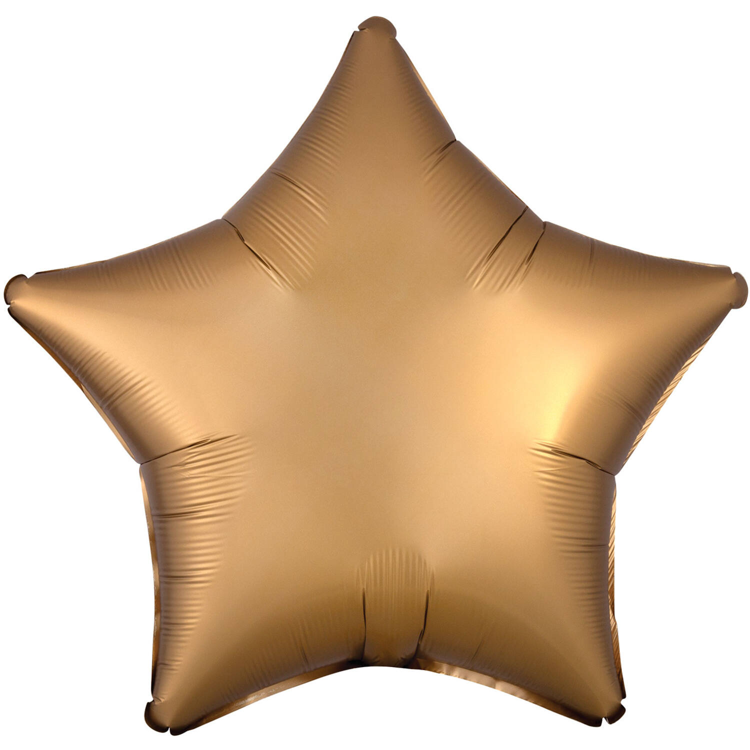 Standard Silk Lustre Gold Star Foil Balloon C16 Packaged 48 cm