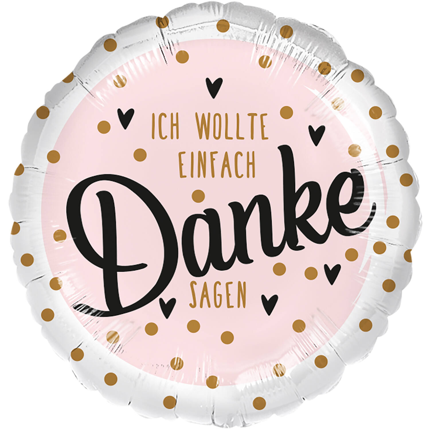 Standard - Danke - GER Foil Balloon RP40 Packaged 45 cm
