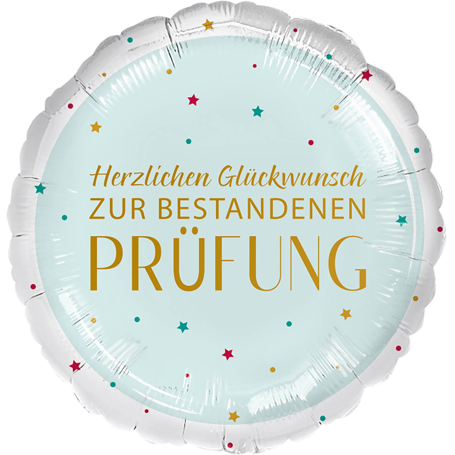 Standard - Prüfung Bestanden - GER Foil Balloon RP40 Packaged 45 cm