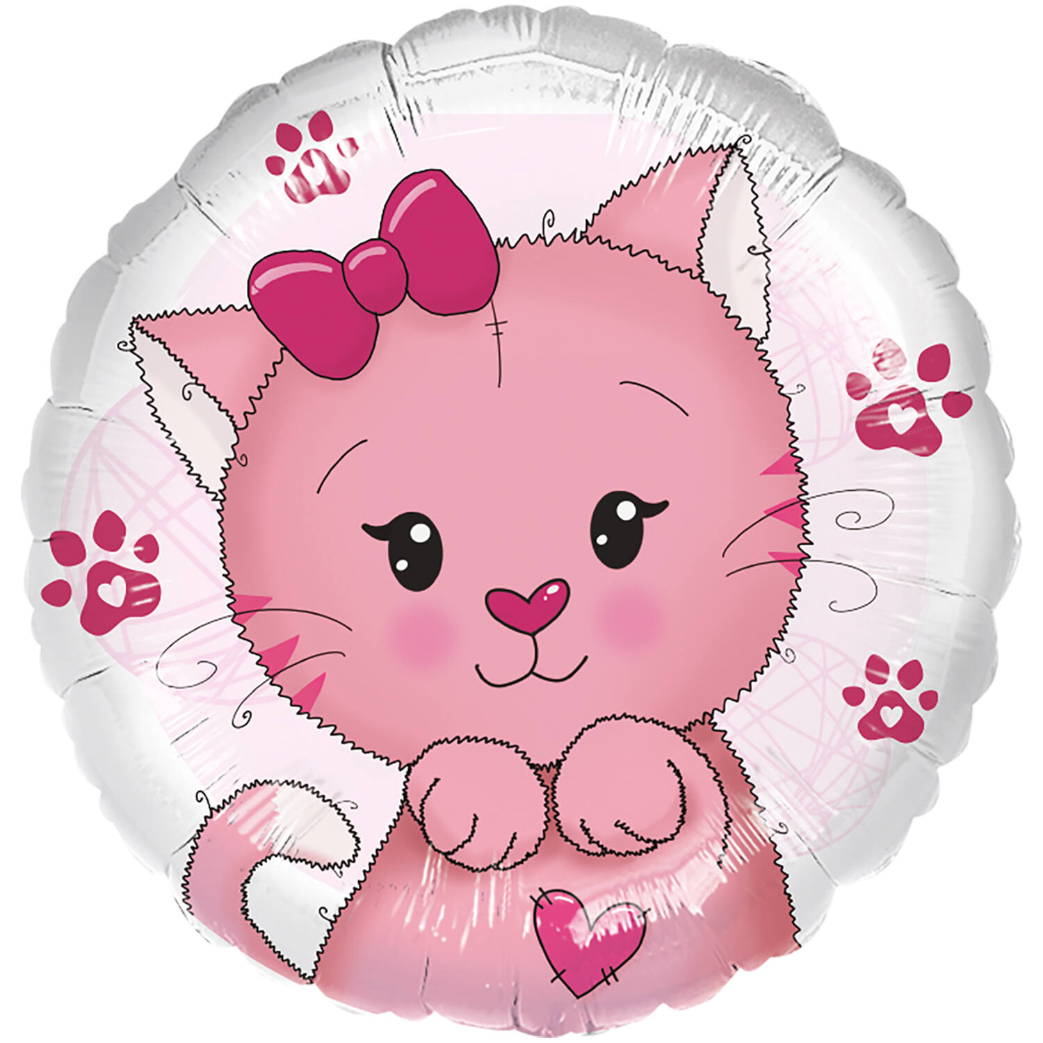Standard - Kitty Cat - UNI Foil Balloon RP40 Packaged 45 cm