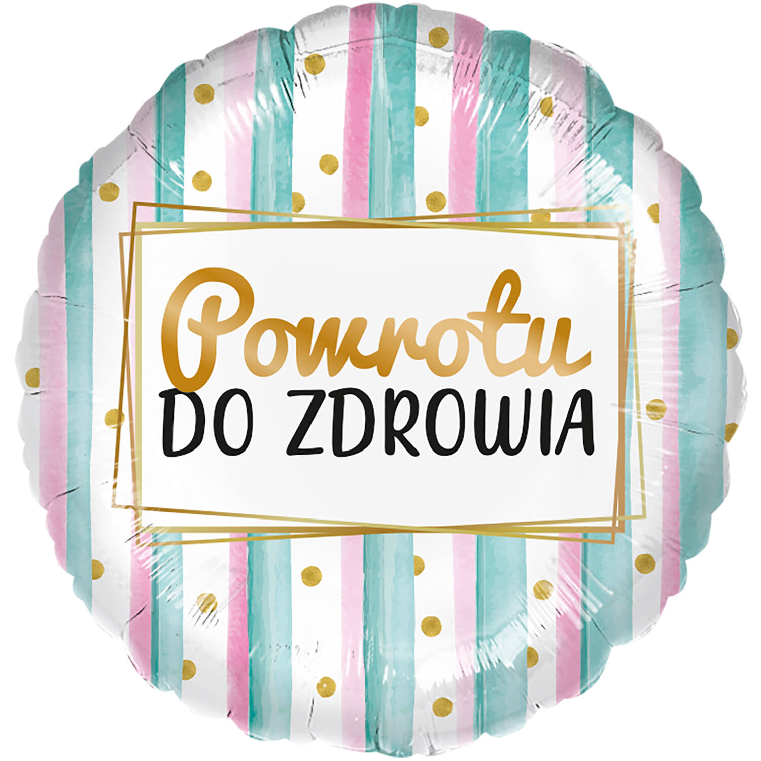 Standard - Powrotu do zdrowia - POL Foil Balloon RP40 Packaged 45 cm