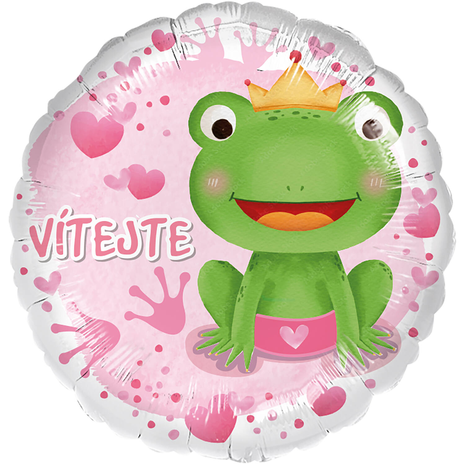 Standard - Vitejte - CZE Foil Balloon RP40 Packaged 45 cm