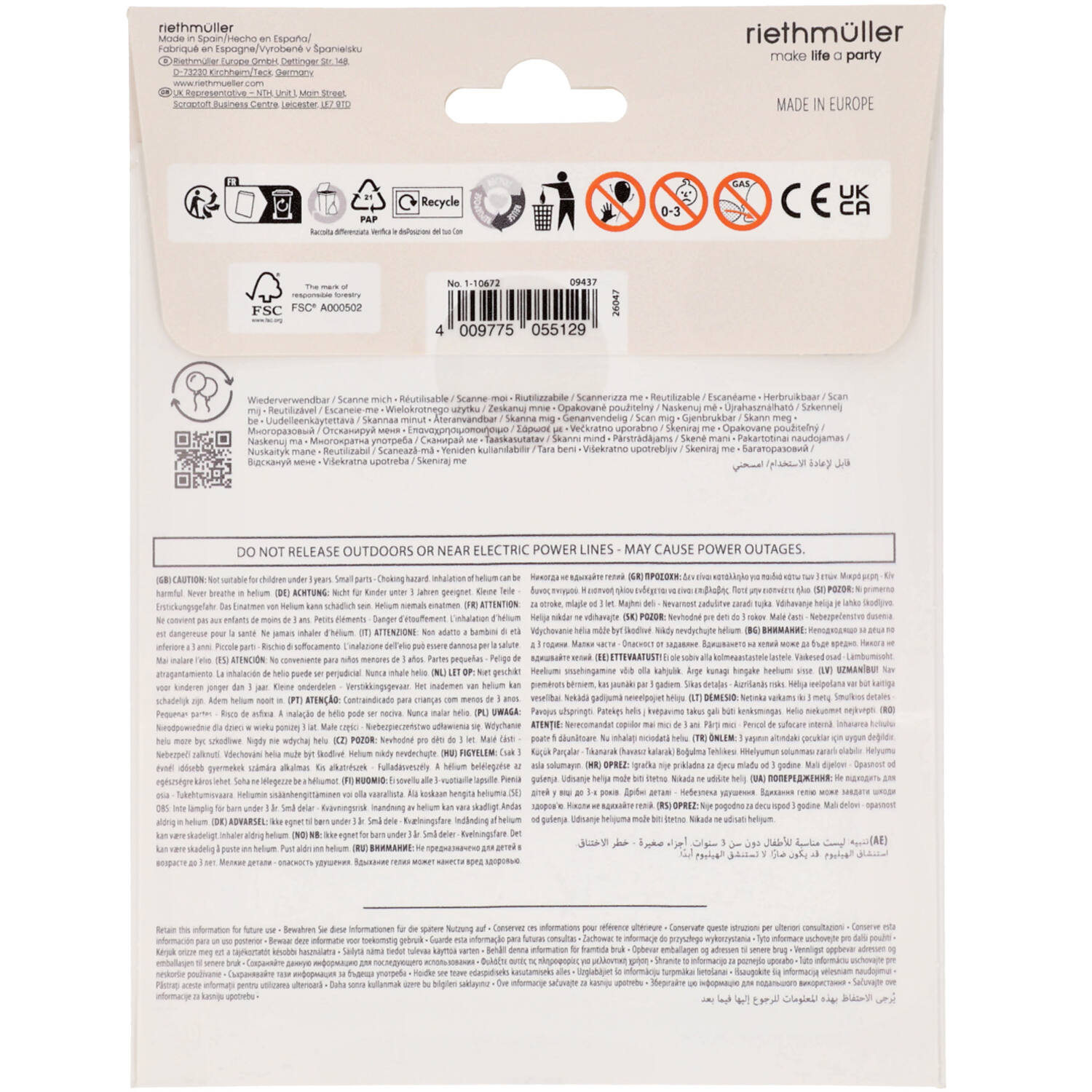 Standard Heart - Davam ti sve srdce - CZE Foil Balloon RP40 Packaged 45 cm