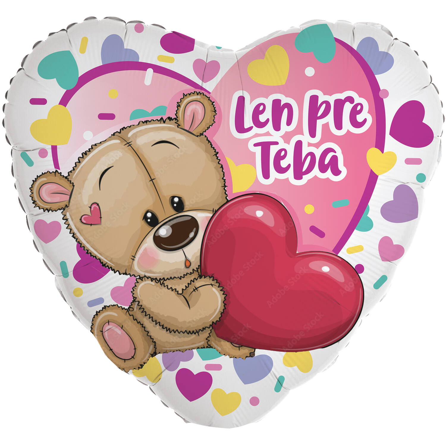 Standard - Len pre teba - SLO Foil Balloon RP40 Packaged 45 cm