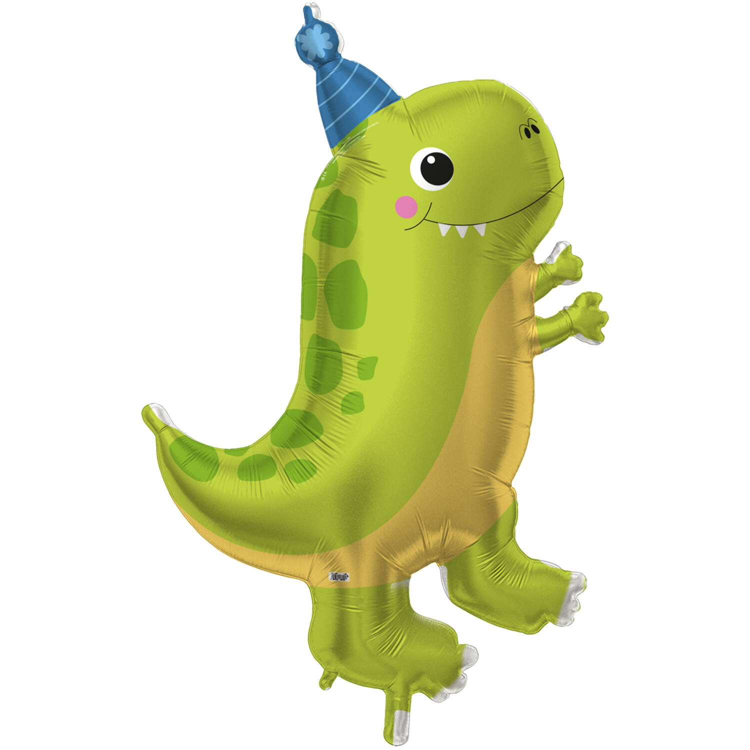 Large Shape Dino Jungle Foil Balloon C50 Packaged