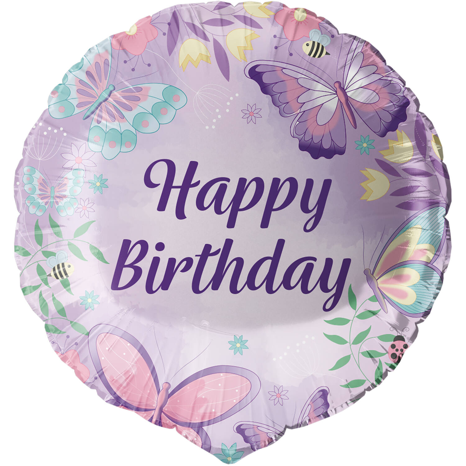 Standard Flutter Garden Foil Balloon C40 Packaged 43 cm