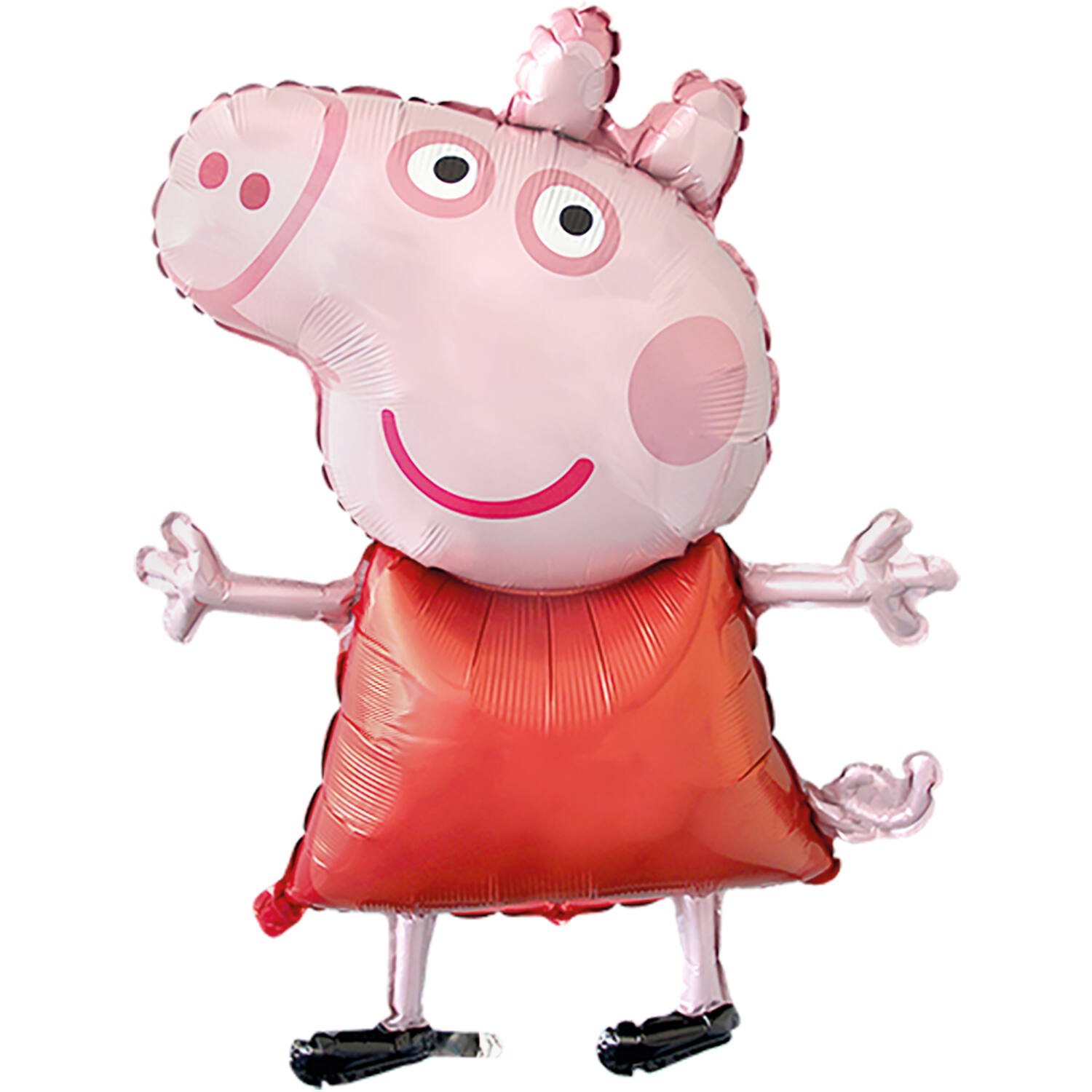 Large Shape Peppa Pig Foil Balloon H45 Packaged 63 cm x 81 cm