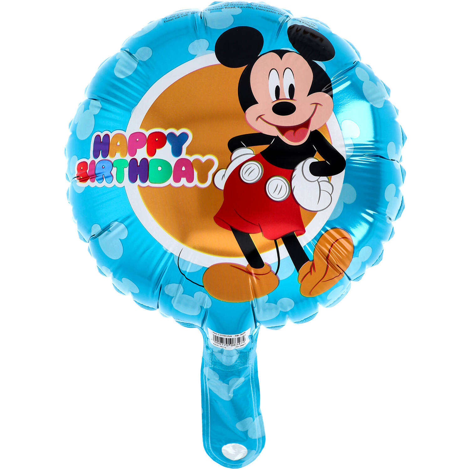 Foil Balloon - Mini Shape - Mickey Mouse - 23 cm