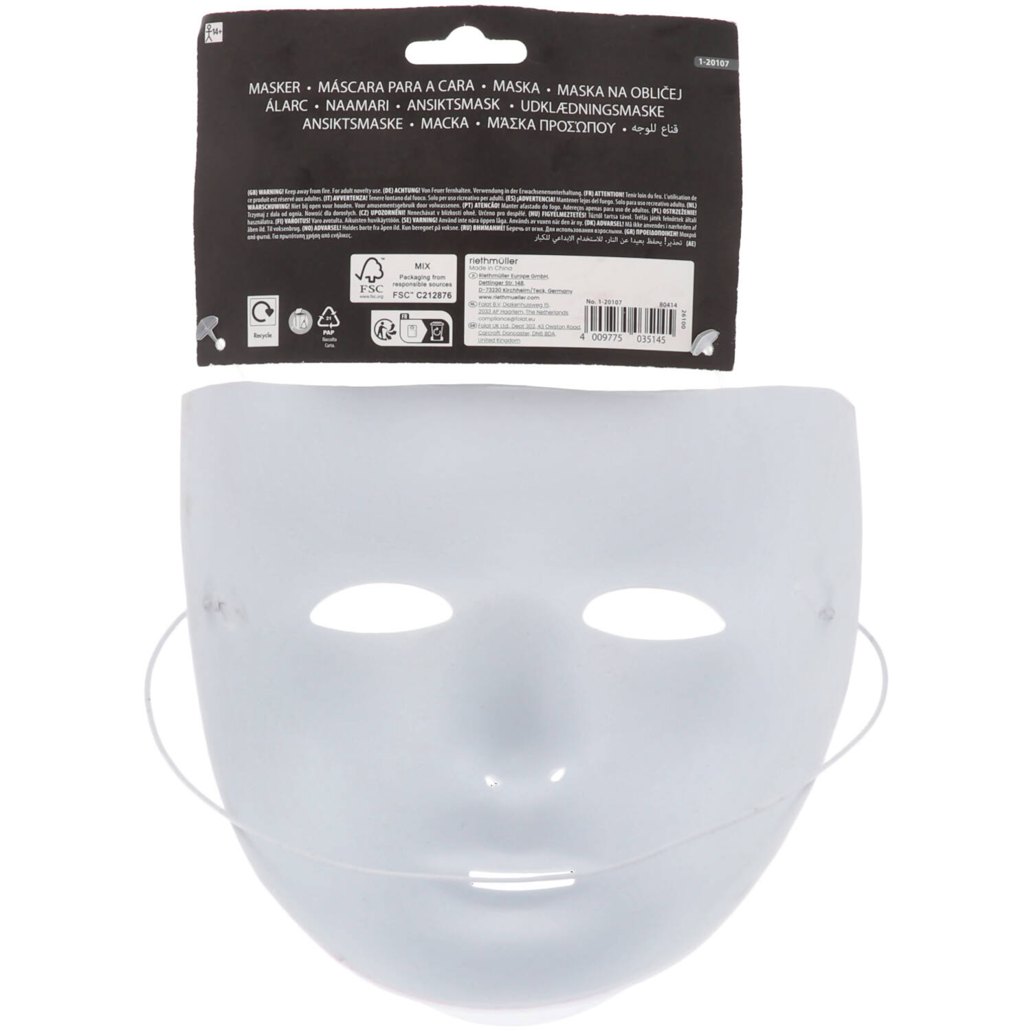 Amscan Halloween Mask Bleeding Eyes