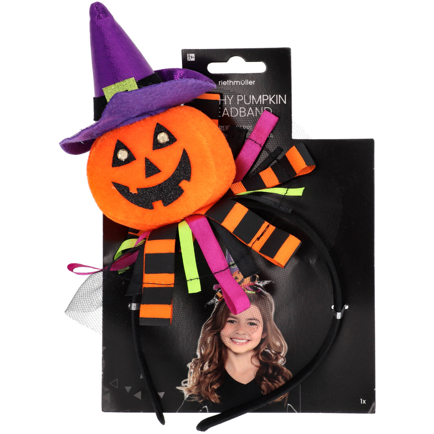 Costume Accessory Headband    Witchy Pumpkin One Size